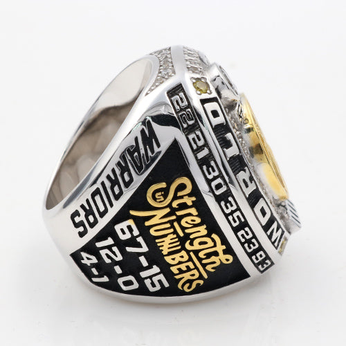 Custom 2017 NBA Golden State Warriors National Basketball World Championship Rings