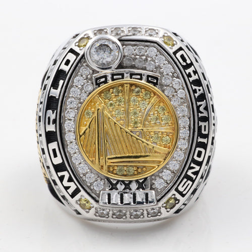 Custom 2017 NBA Golden State Warriors National Basketball World Championship Rings