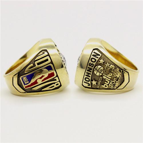 1978 Washington Bullets NBA Basketball World Championship Ring