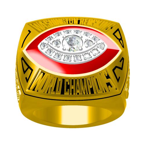 Custom Washington Redskins 1982 NFL Super Bowl XVII Championship Ring