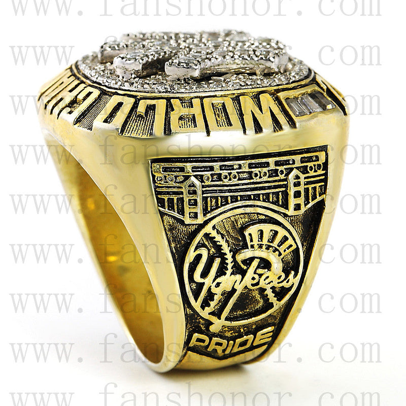 Customized MLB 2000 New York Yankees World Series Championship Ring