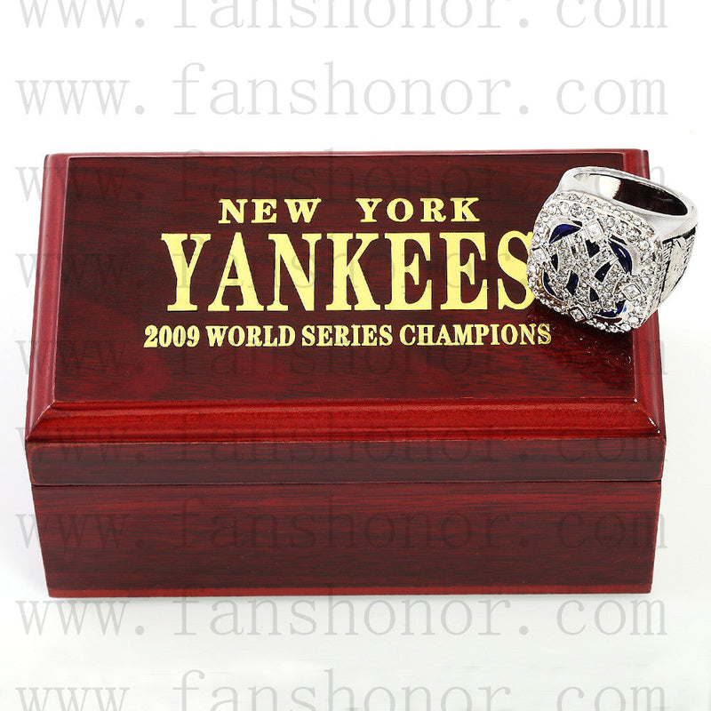 Customized MLB 2009 New York Yankees World Series Championship Ring